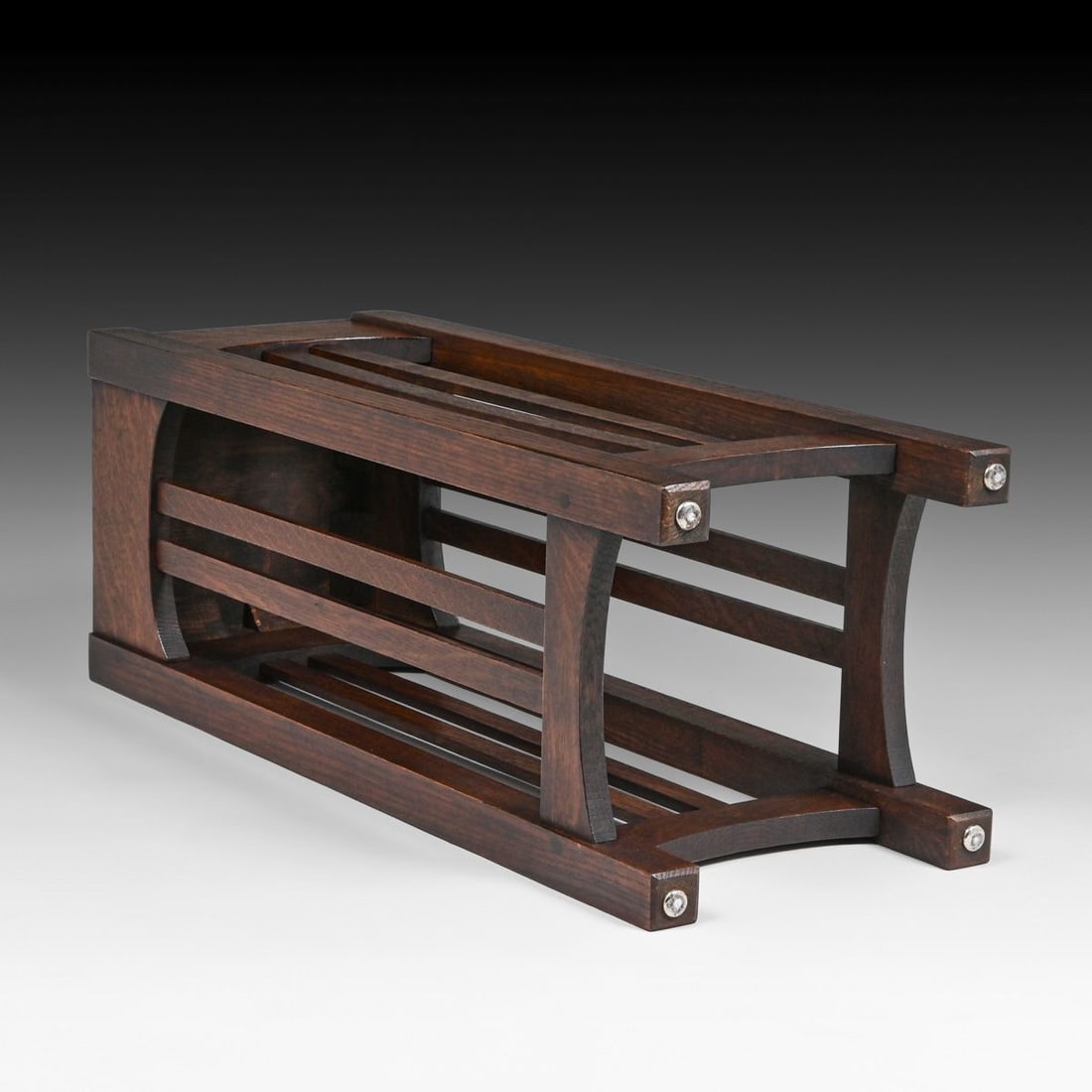 Limbert #214 Oak Spindled Stand c1910 - 4