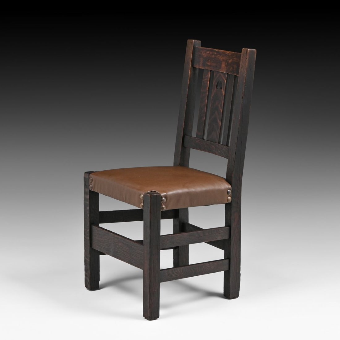 Early Limbert Cutout Side Chair c1905 - 3