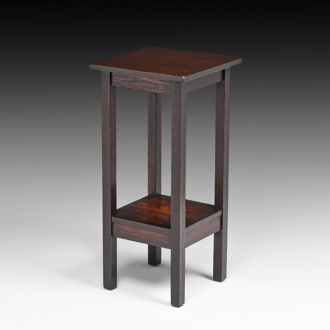 Gustav Stickley Square Oak Side Table c1910 - 2
