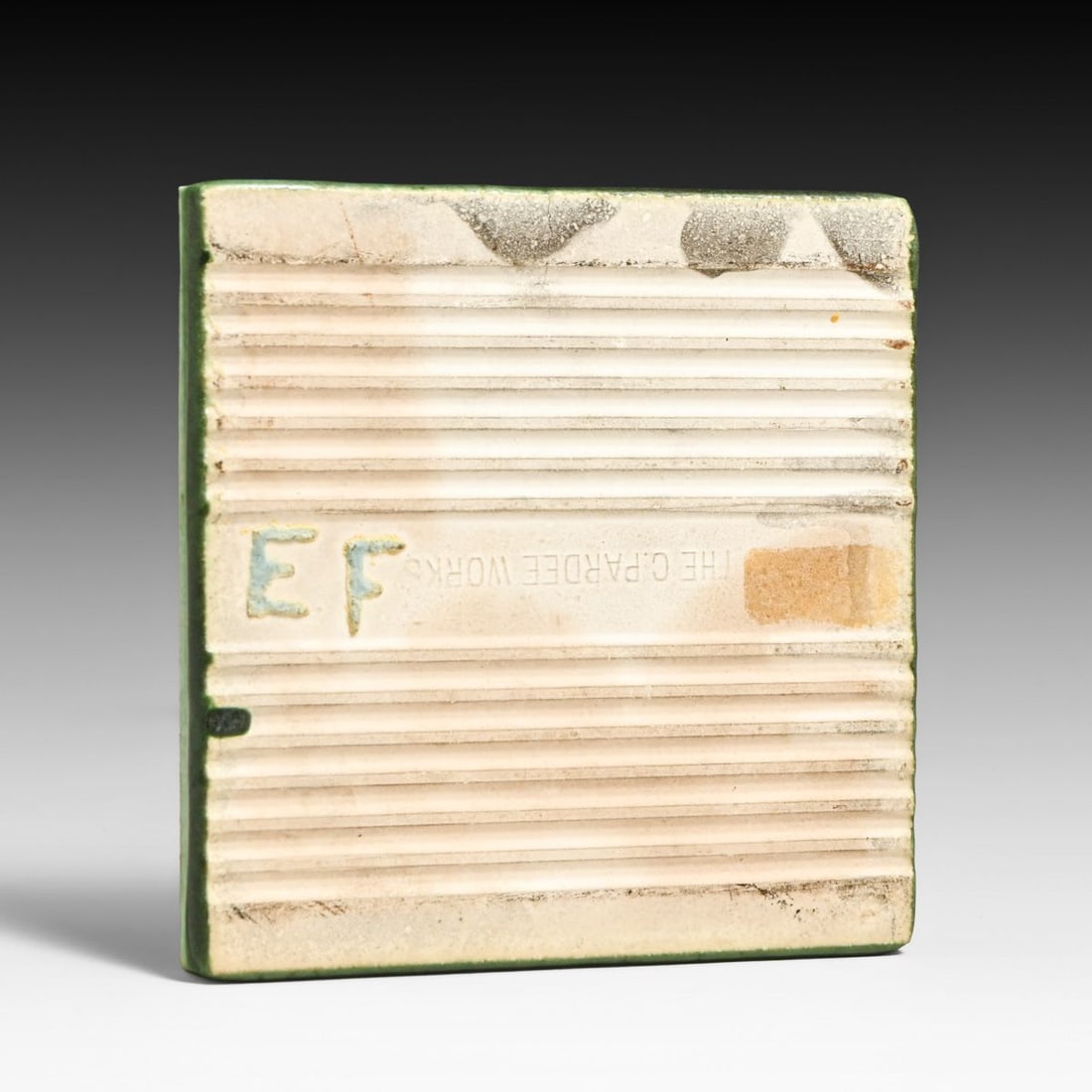 Grueby – Pardee Tile Works Landscape Tile c1917-1920 - 4