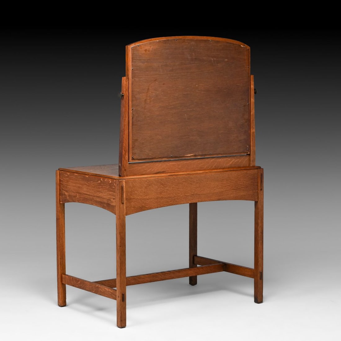Limbert Oak One-Drawer Vanity c1910 - 3