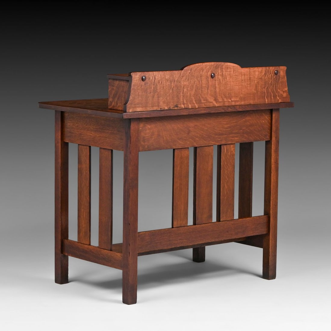Stickley Brothers Two-Drawer Postcard Desk c1905 - 3