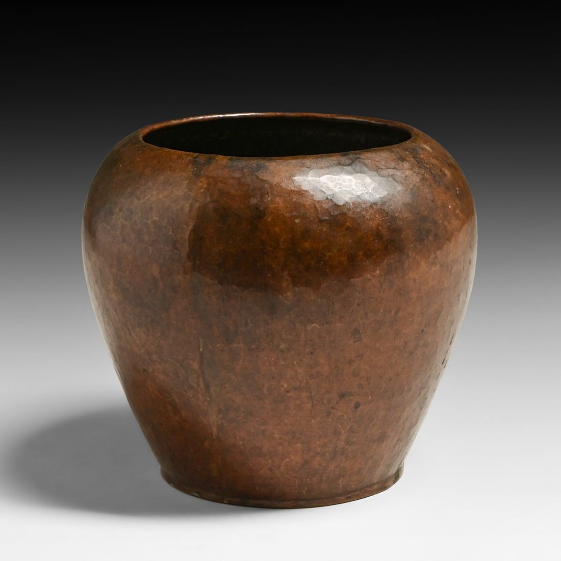 Dirk van Erp Hammered Copper Vase c1911-1912 - 2