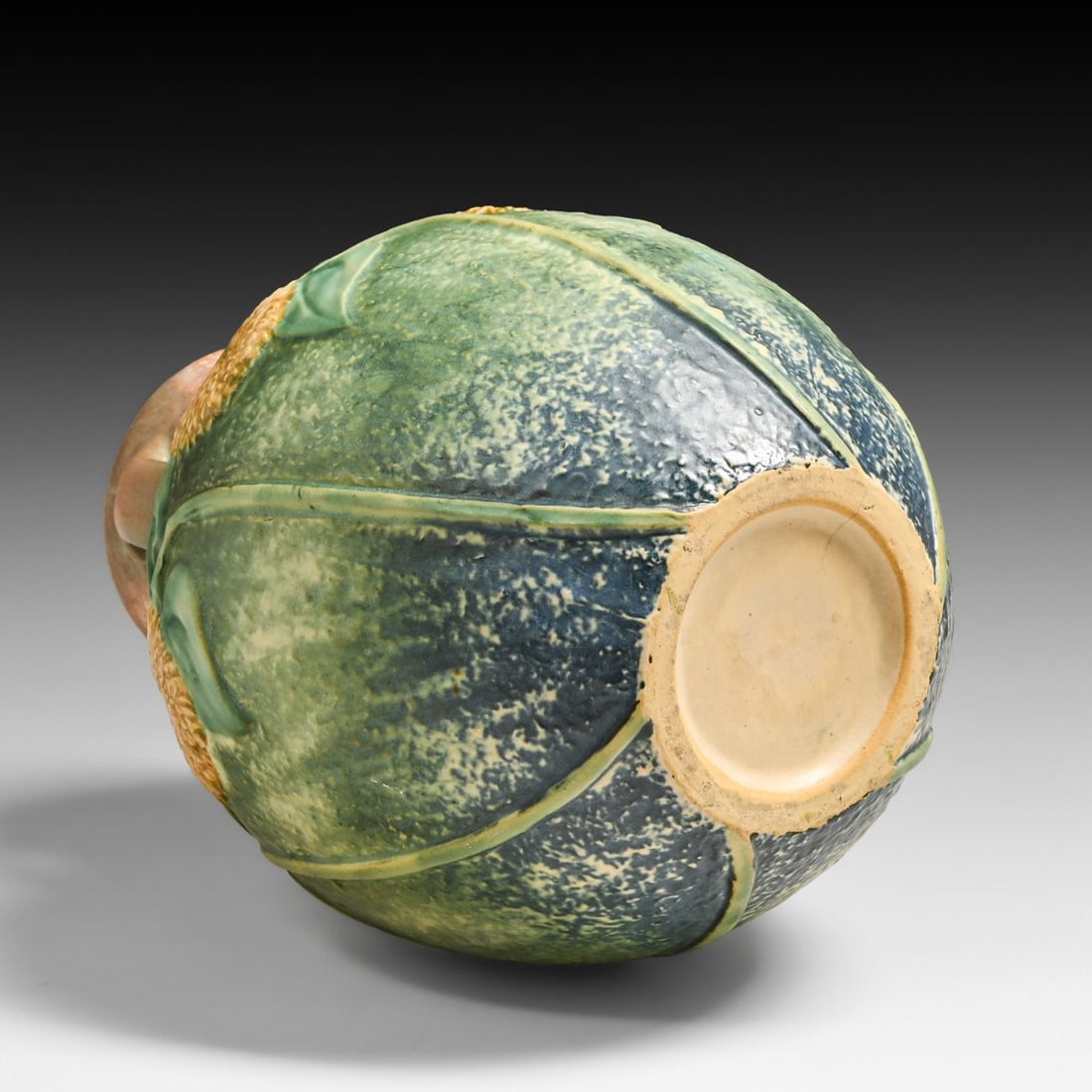 Roseville Pottery Sunflower Two-Handled Vase c1930s - 4