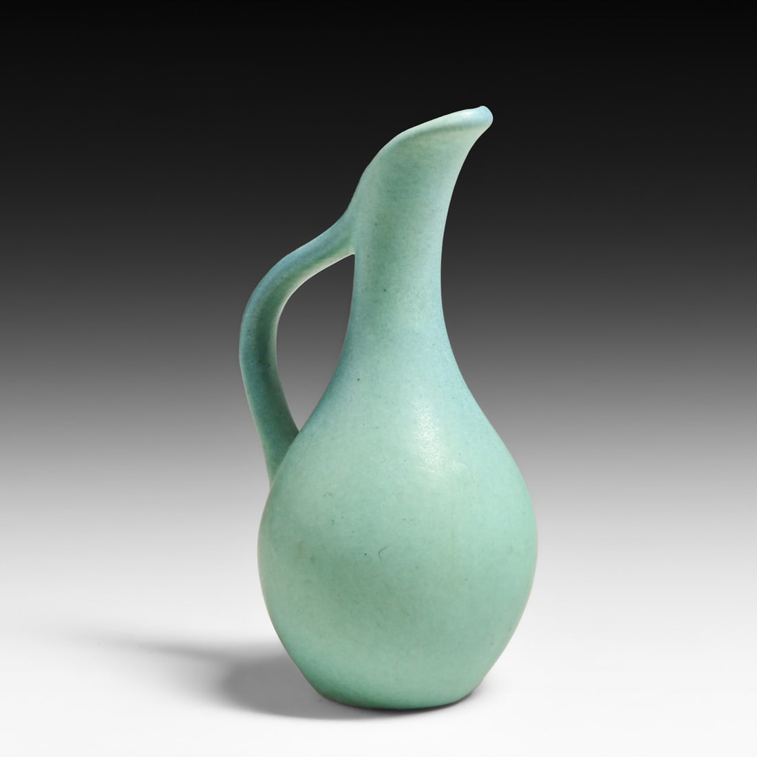Van Briggle Matte Turquoise Small Pitcher c1960s - 2