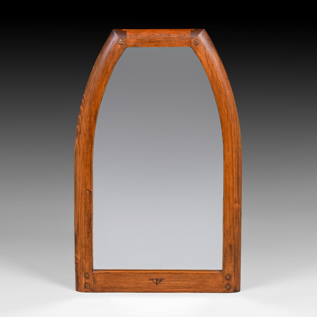 Timberline Lodge - Ray Neufer Douglas Fir Mirror c1937: Timberline Lodge - Ray Neufer Douglas Fir Mirror c1937. Originally made for the Timeberline Lodge, this mirror was deaccessioned approximately 10 years ago when the Timberline Lodge sold off some