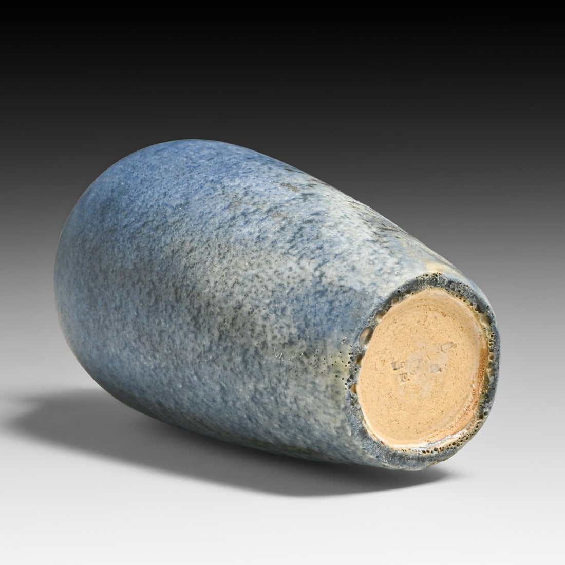 FHR Los Angeles Matte Blue Vase c1908 - 3