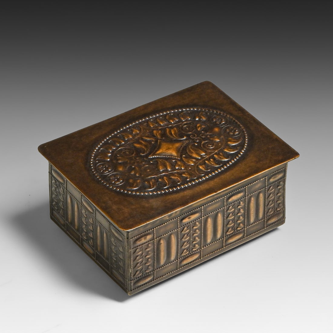 Erhard & Sohne - German Art Nouveau Brass Jewelry Box c1900s: Erhard & Sohne - German Art Nouveau Brass Jewelry Box c1900s. Unsigned. Excellent new patina. 4.75"w x 3.75"d x 2.5"h FREE NATIONWIDE SHIPPING Free Nationwide Shipping within the lower 48 states for