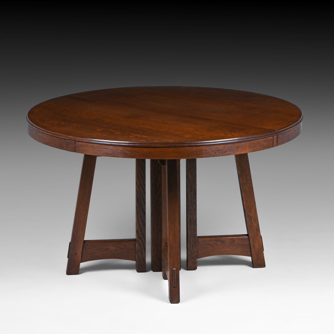 Limbert Oak Flared Leg Dining Table c1910 - 2