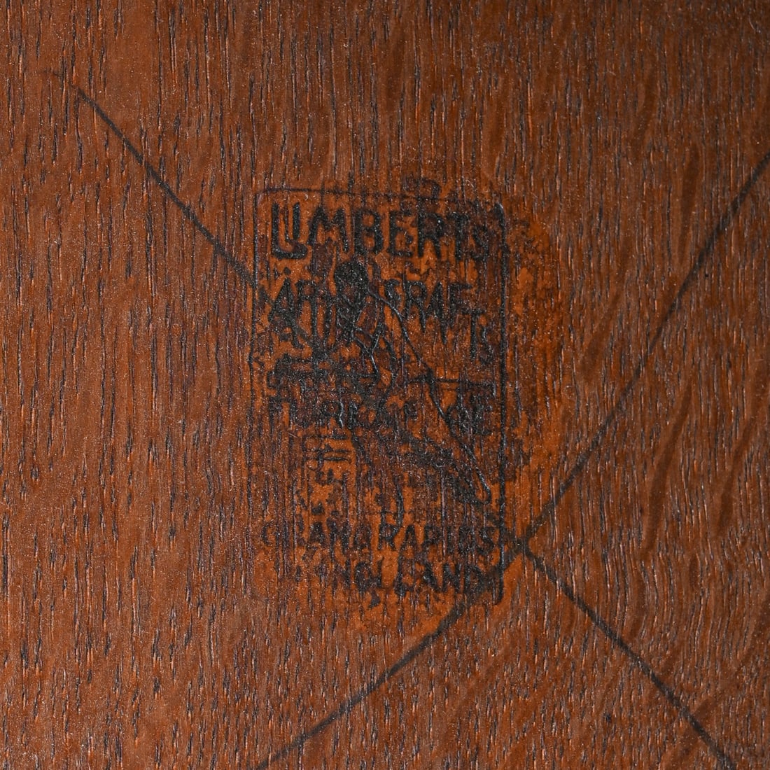 Limbert Oak Flared Leg Dining Table c1910 - 4