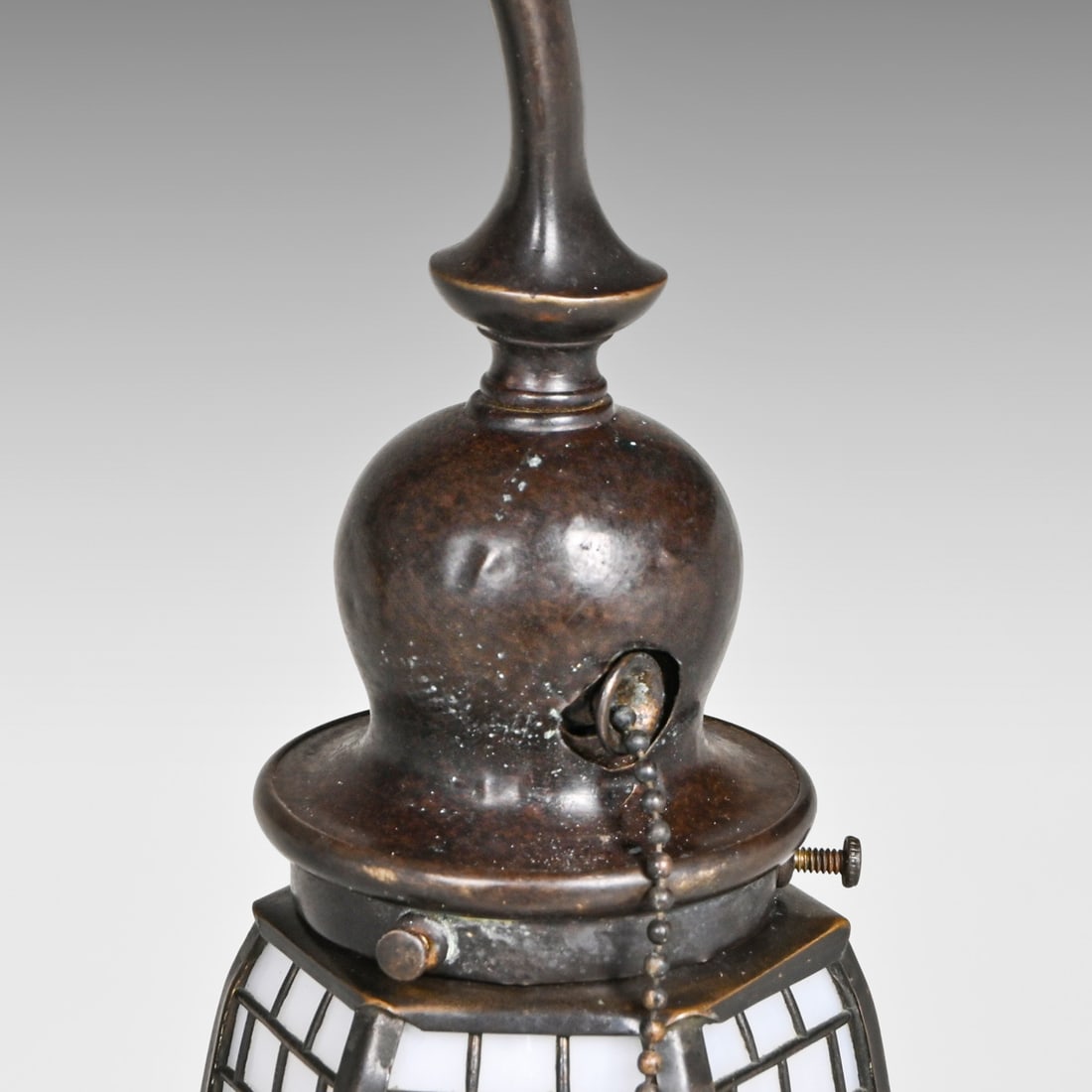 Handel Double Overlay Hanging Light c1910 - 6