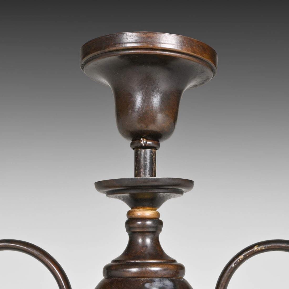 Handel Double Overlay Hanging Light c1910 - 8