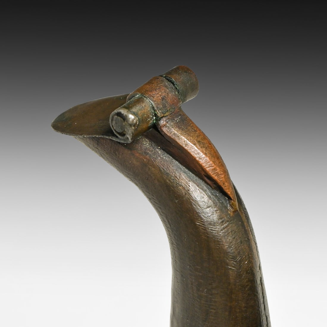 Early Dirk van Erp Hammered Copper Teapot c1908-1909 - 6