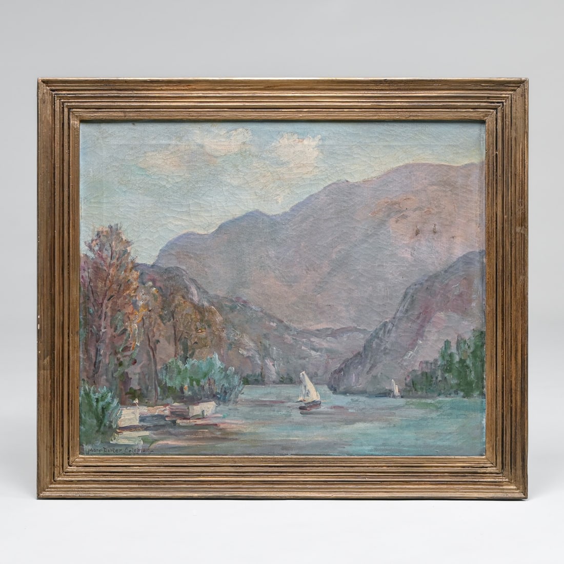 Mary Darter Coleman (1893-1956) Painting California Coast after 1925: Mary Darter Coleman (1893-1956) Painting California Coast after 1925. Signed. Excellent condition. 20"h x 24"w. Frame 24.5"h x 28.5"w FREE NATIONWIDE SHIPPING Free Nationwide Shipping within the