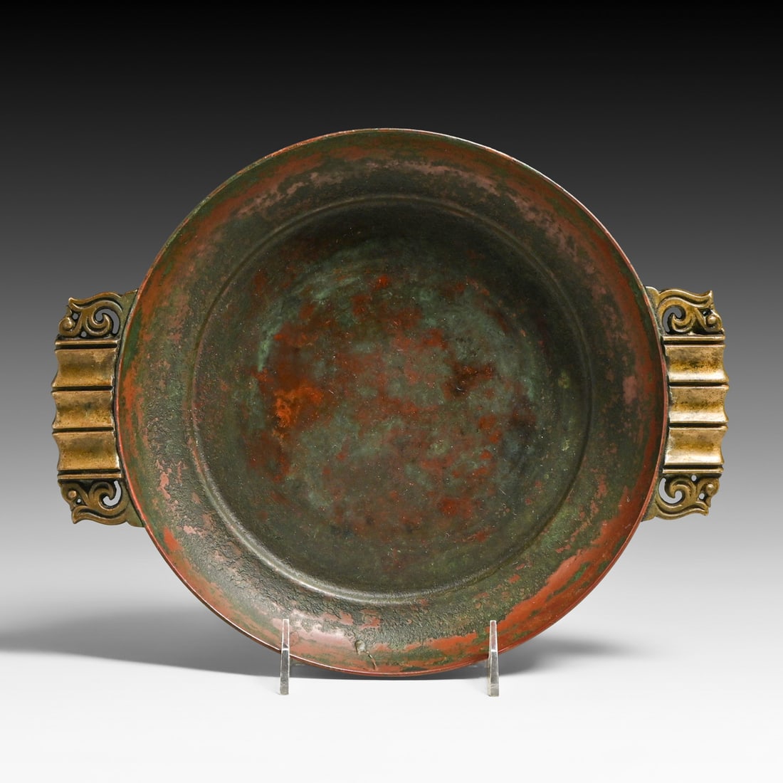 WMC - New York Art Deco Copper & Brass Tray c1930s/40s (1 of 6)