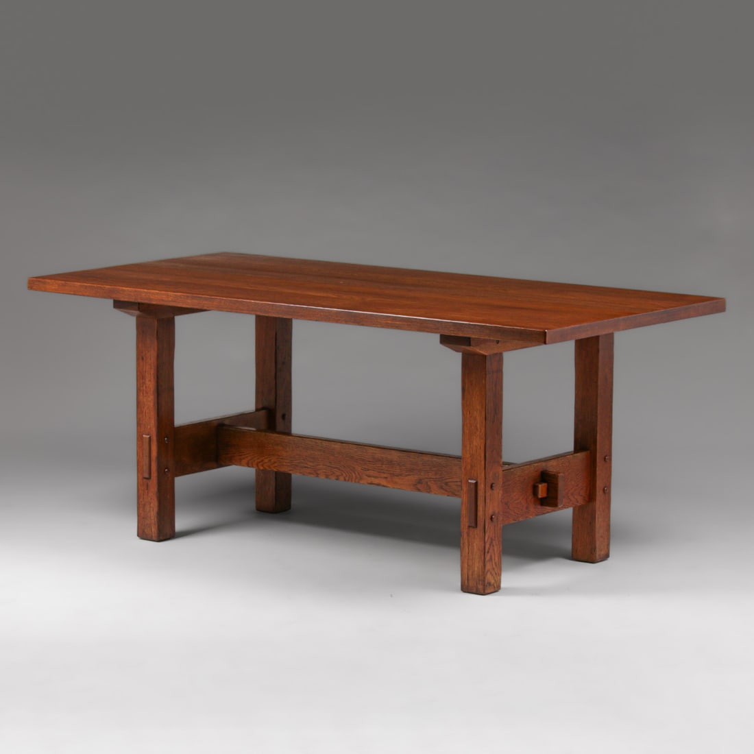 Gustav Stickley #622 Rectangular 72" Dining Table c1912-1915 (1 of 7)