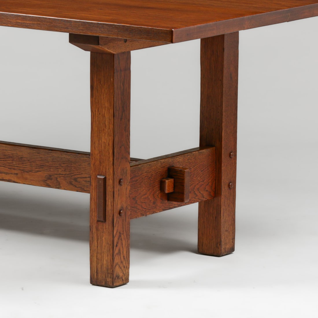 Gustav Stickley #622 Rectangular 72" Dining Table c1912-1915 - 4