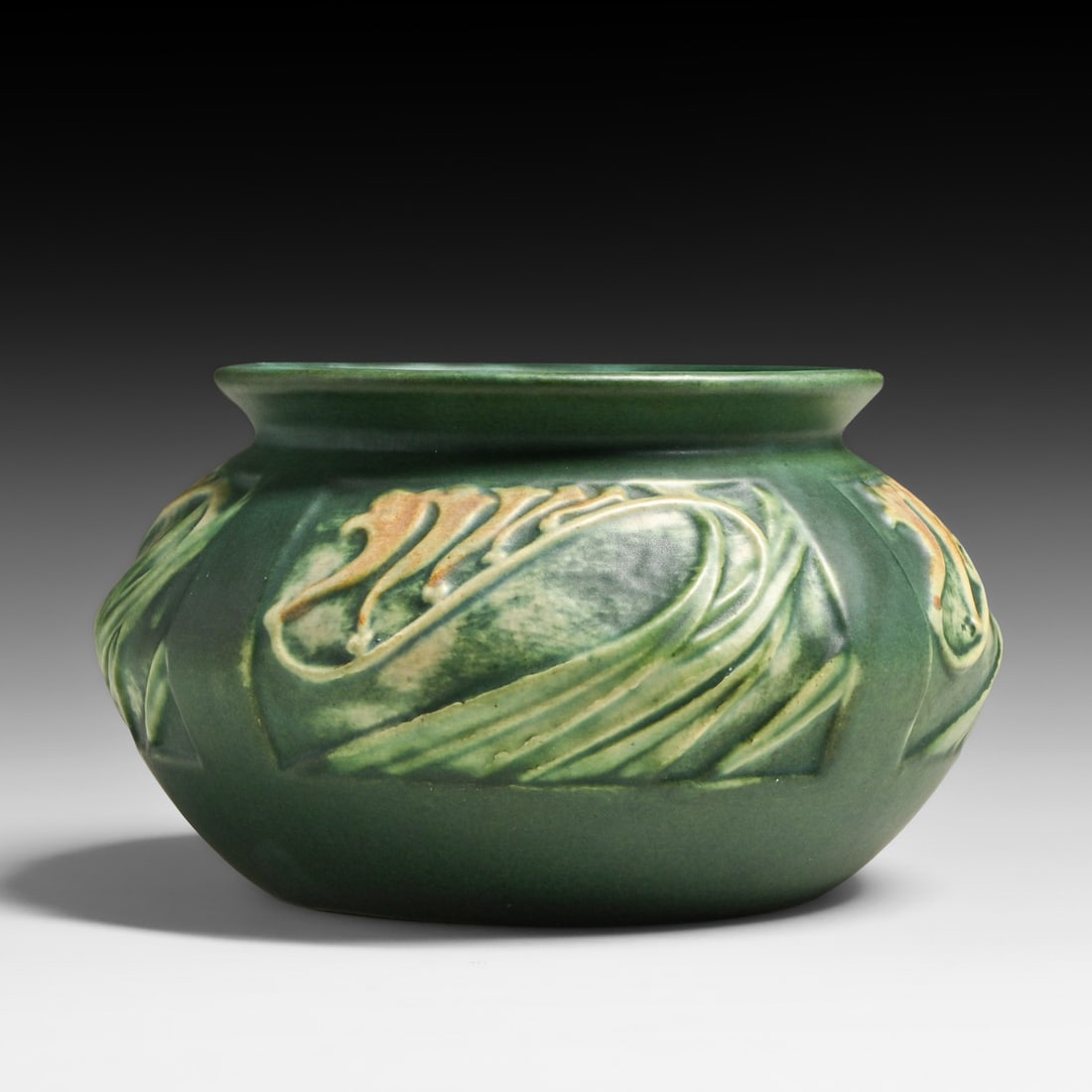 Roseville Rosecraft Panel Vase c1920s (1 of 4)