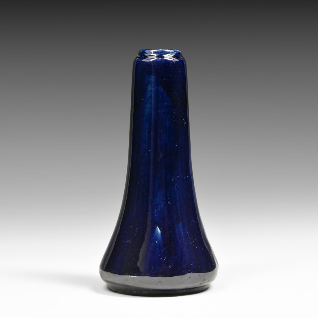 University of Minnesota Pottery (UMP) St. Paul, MN Cobalt Blue Vase 1920-1940 (1 of 4)