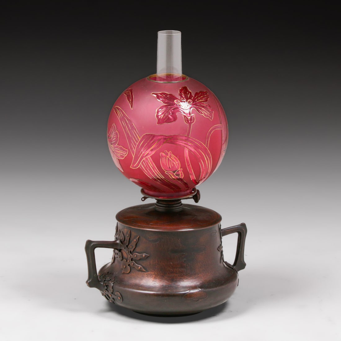 Hans Eduard von Berlepsche-Valendas - Munich, Germany Secessionist Hammered Copper & Brass Kerosene (1 of 8)
