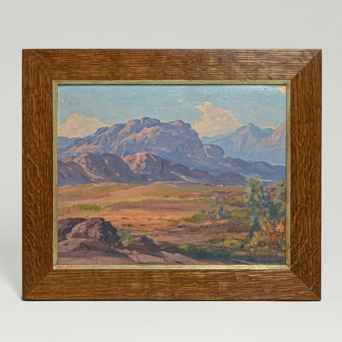 Joseph Frey (1892-1977) San Jacinto Mountains Palm Springs, CA Painting c1920s (1 of 6)