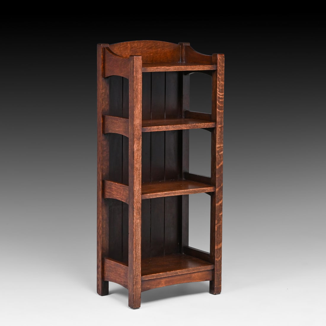 L&JG Stickley #45 Oak Magazine Stand c1905 (1 of 3)
