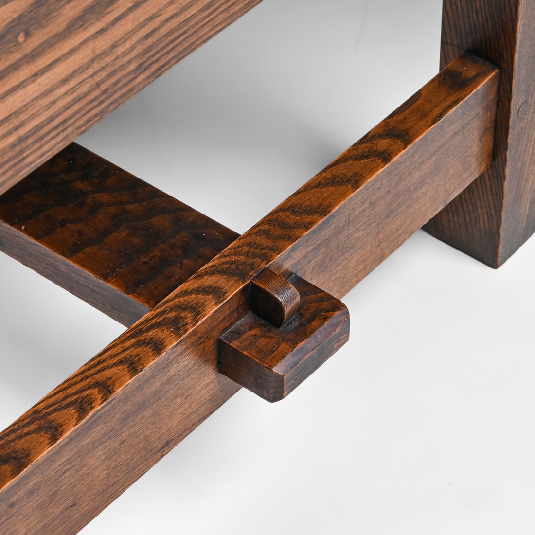 Roycroft #093 Chestnut Bench c1905 - 4