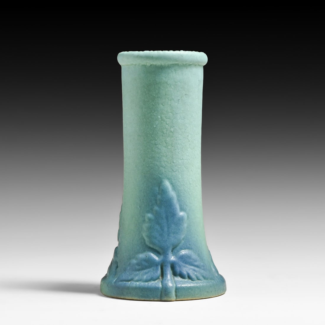 Van Briggle Matte Turquoise Vase c1920s (1 of 4)