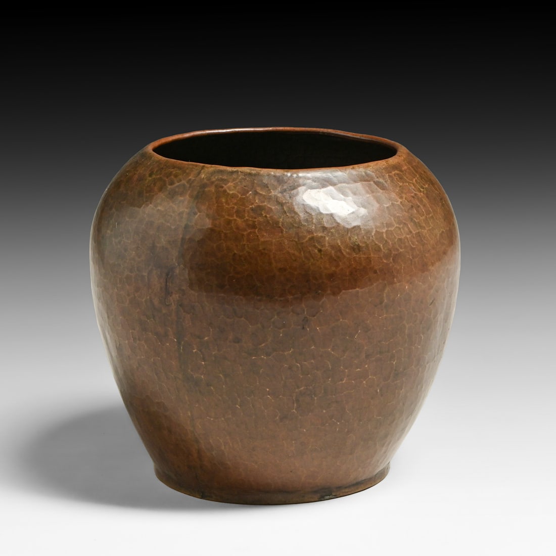 Dirk van Erp Hammered Copper Vase c1911-1912 - 2