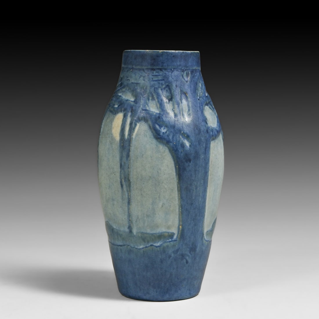 Newcomb College Sadie Irvine Moonlit Scenic Vase 1930: Newcomb College Sadie Irvine Moonlit Scenic Vase 1930. Signed. Perfect condition. 5.5"h x 2.75"d FREE NATIONWIDE SHIPPING Free Nationwide Shipping within the lower 48 states for all purchases at our T