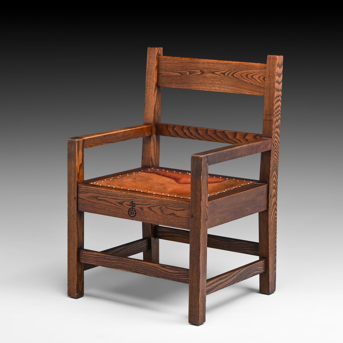 Roycroft Chestnut Armchair c1905 - 2