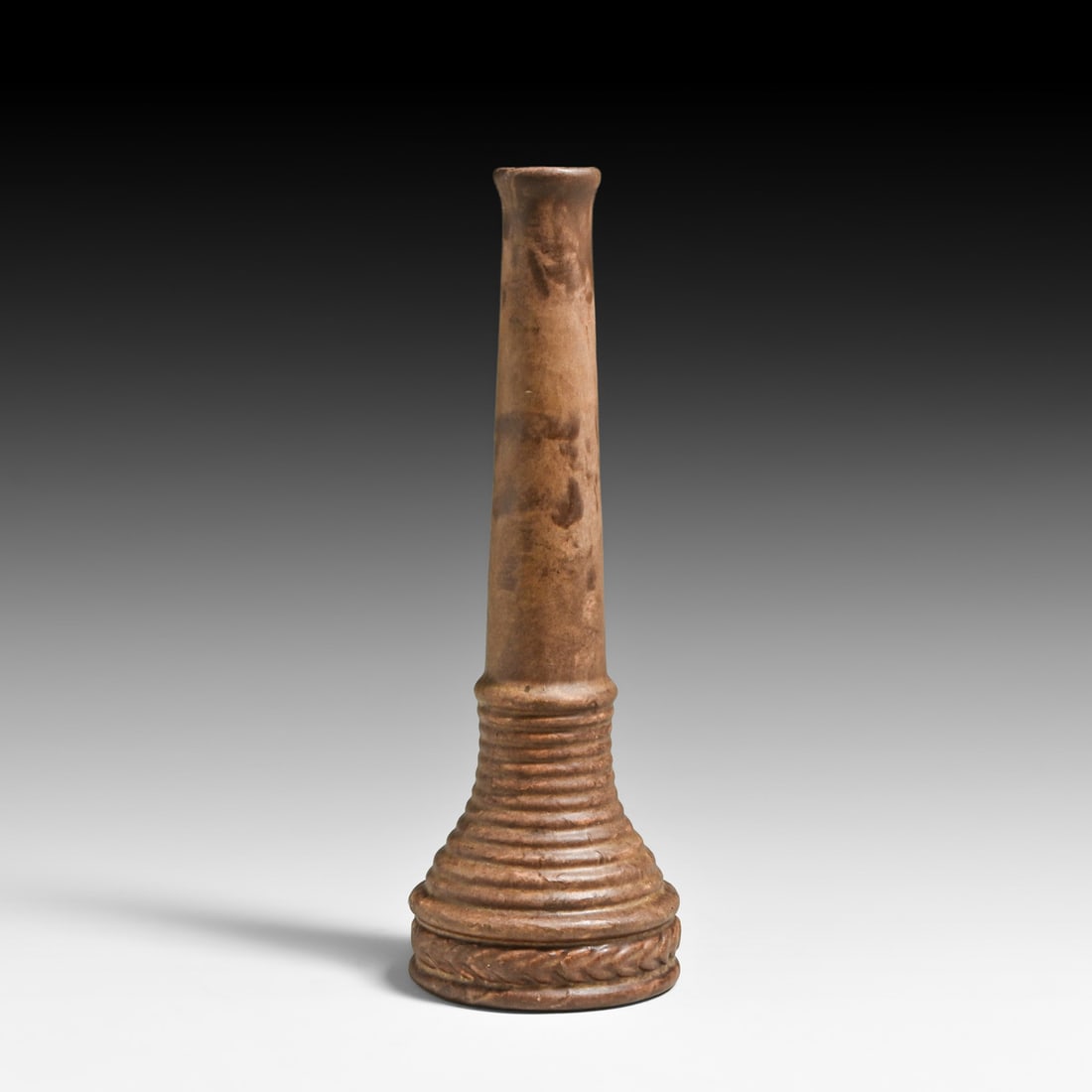 Peters & Reed - Zanesville, OH Landsun Vase c1920: Peters & Reed - Zanesville, OH Landsun Vase c1920. Unsigned. Perfect condition. 9.75"h x 3.25"d FREE NATIONWIDE SHIPPING Free Nationwide Shipping within the lower 48 states for all purchases at our
