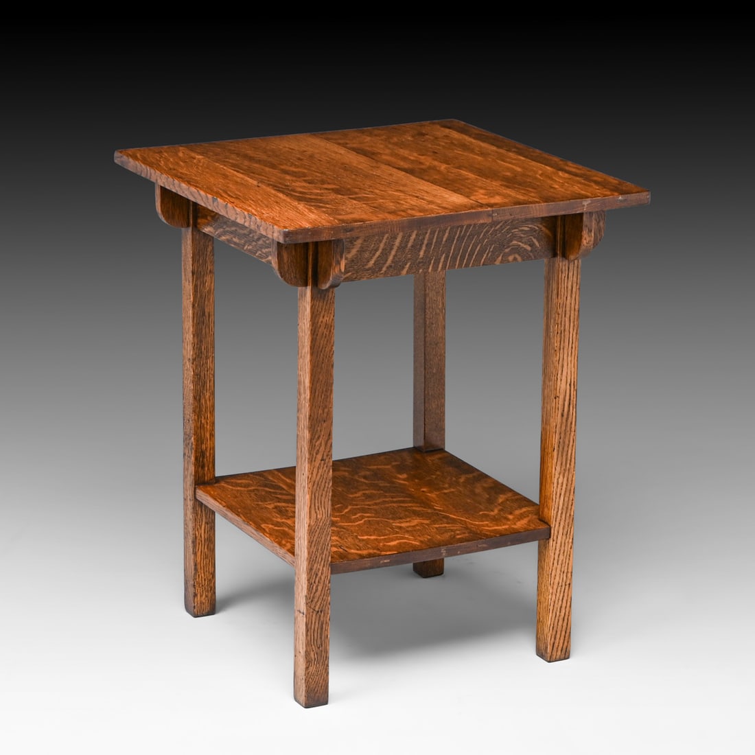 Stickley Brothers Square Oak Table c1905 (1 of 3)