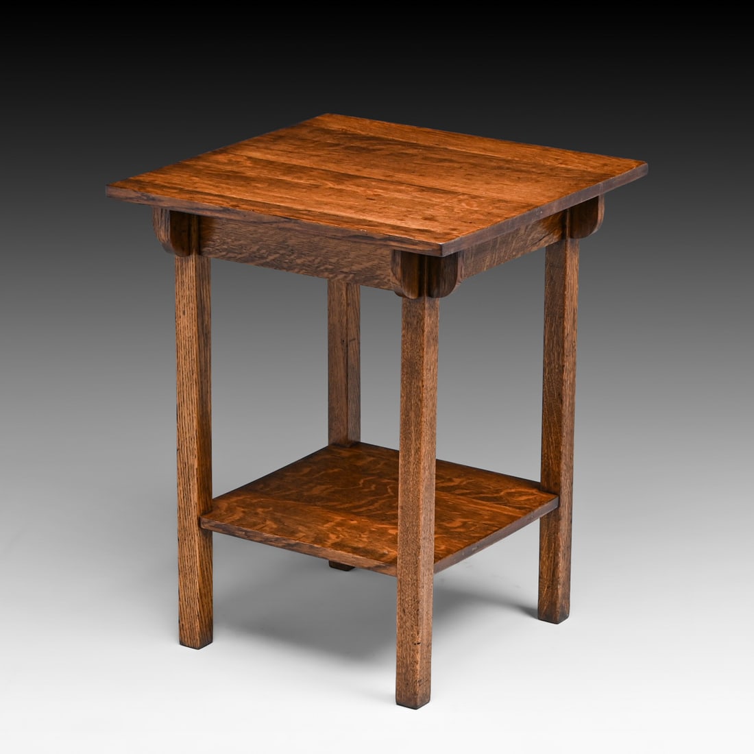 Stickley Brothers Square Oak Table c1905 - 3