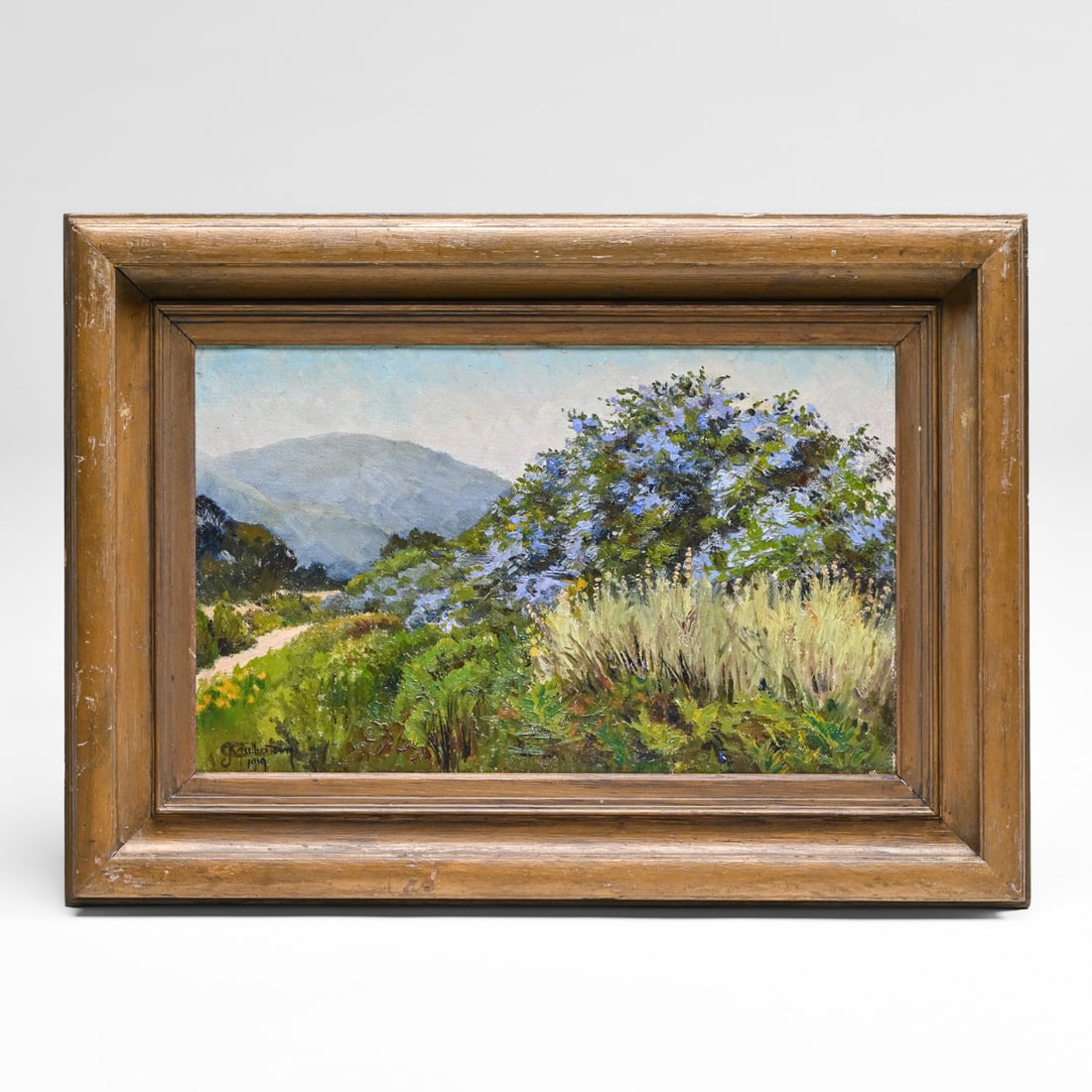 Josephine M. Culbertson (1852-1941) Wild Lilac, Carmel, California 1919. (1 of 6)
