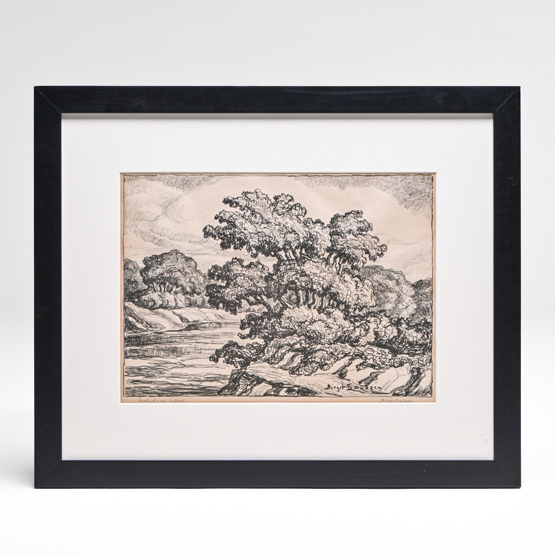 Birger Sandzén (1871-1954) Smoky River Willows Lithograph 1937: Birger Sandzén (1871-1954) Smoky River Willows Lithograph 1937. Signed. Excellent condition. 10.5"h x 14.25"w. Frame 18"h x 22"w FREE NATIONWIDE SHIPPING Free Nationwide Shipping within the lower 48 