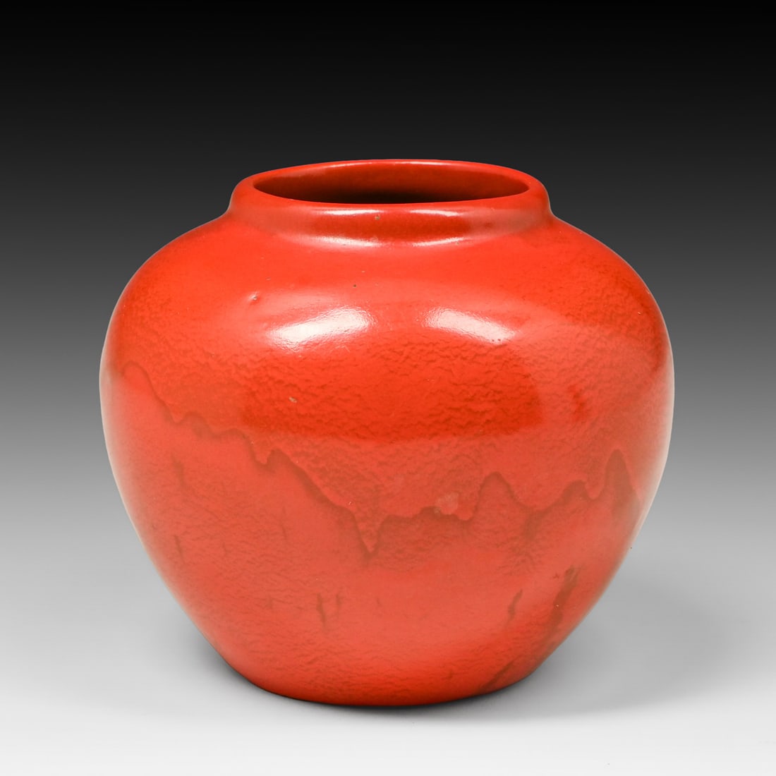 Weller Pottery Chengtu Melon Vase c1932 - 2