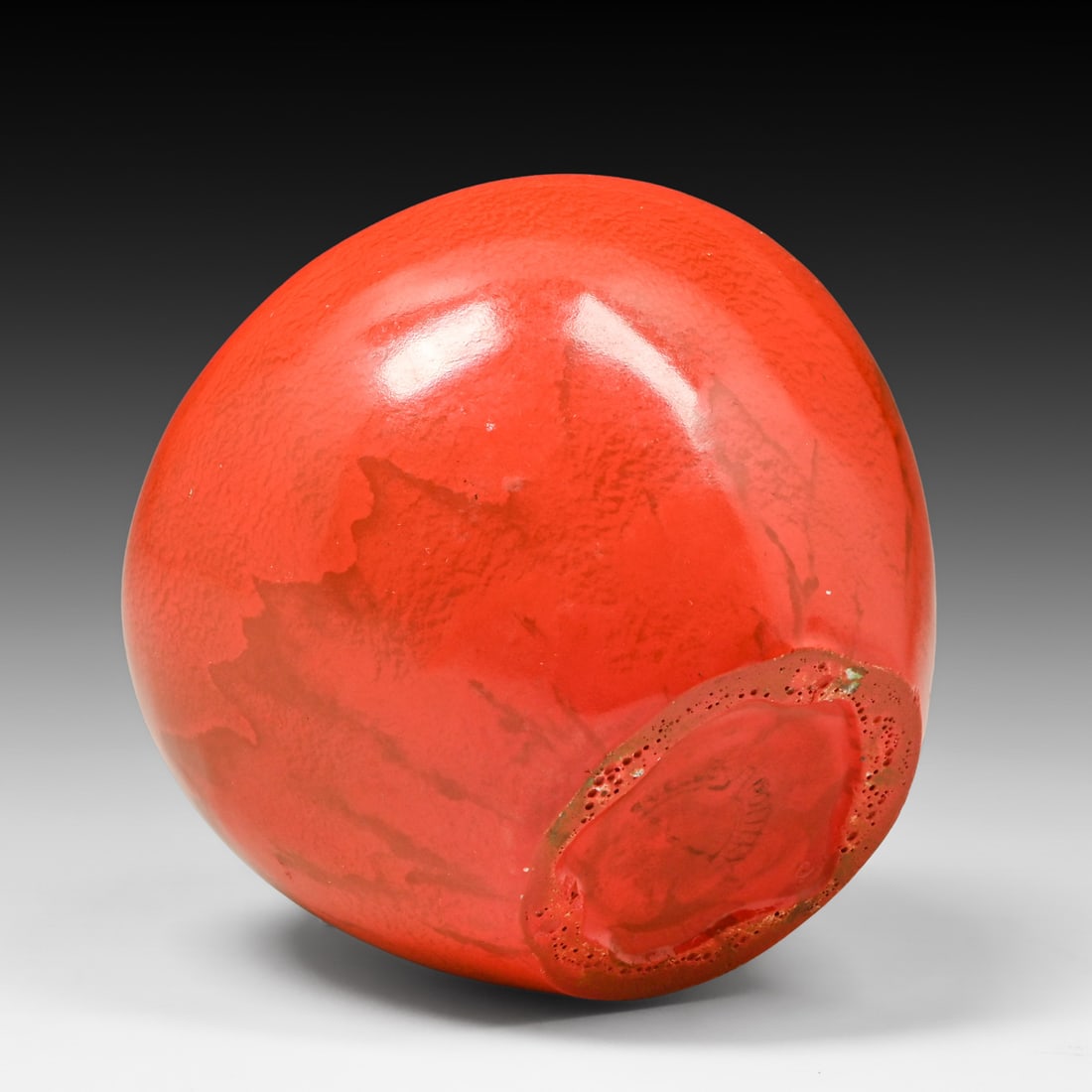 Weller Pottery Chengtu Melon Vase c1932 - 3
