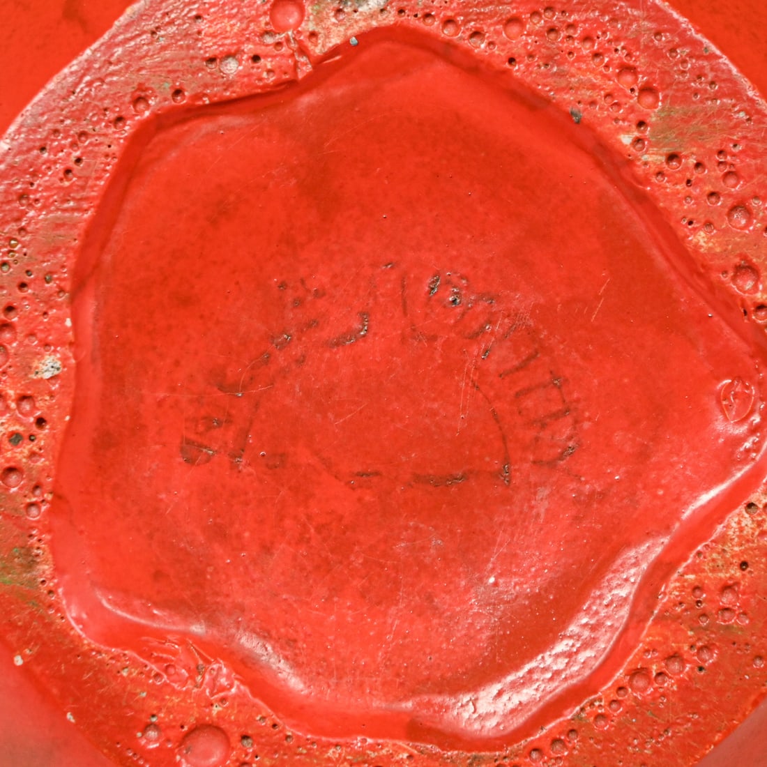 Weller Pottery Chengtu Melon Vase c1932 - 4