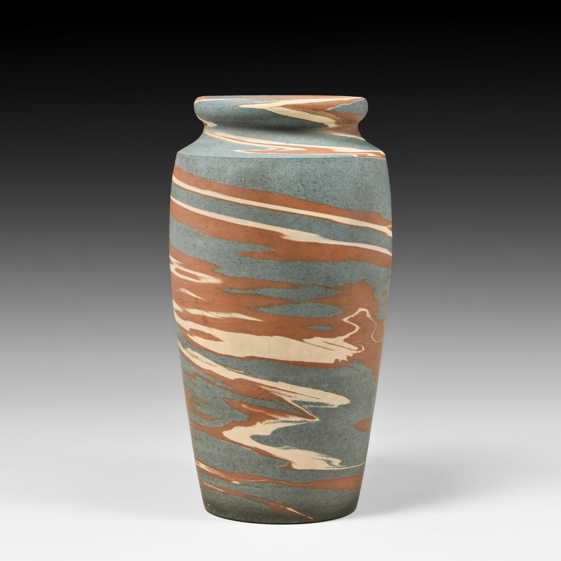 Niloak Pottery - Benton, AR Mission Swirl 8" Vase c1920s: Niloak Pottery - Benton, AR Mission Swirl 8" Vase c1920s. Signed. Perfect condition. 8"h x 4.75"d FREE NATIONWIDE SHIPPING Free Nationwide Shipping within the lower 48 states for all purchases at our 