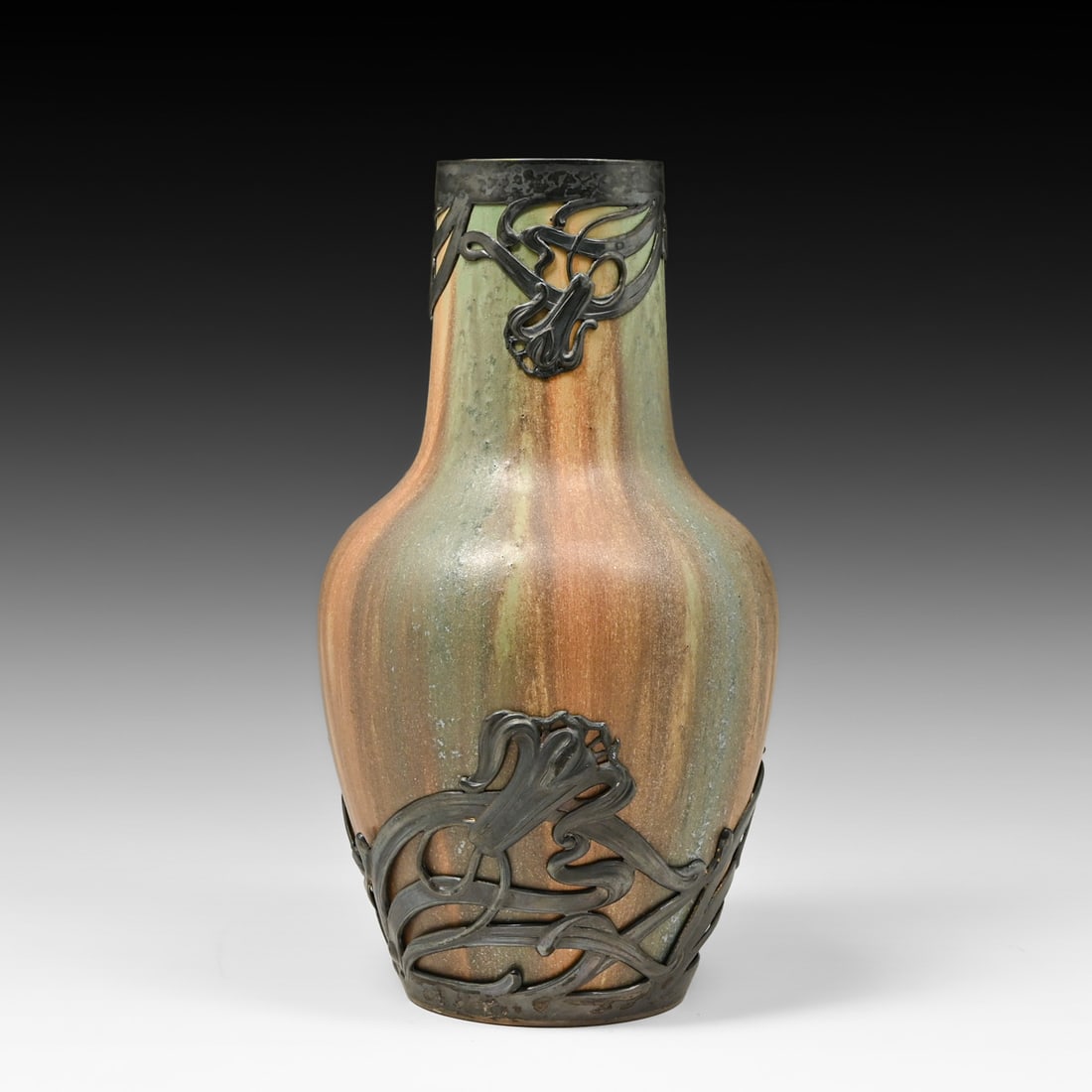 Paul Milet & Victor Saglier for Sèvres Art Nouveau Flambé Vase c1900: Paul Milet & Victor Saglier for Sèvres Art Nouveau Flambé Vase c1900. Signed. Perfect condition. 9.75"h x 5.75"d FREE NATIONWIDE SHIPPING Free Nationwide Shipping within the lower 48 states for all 