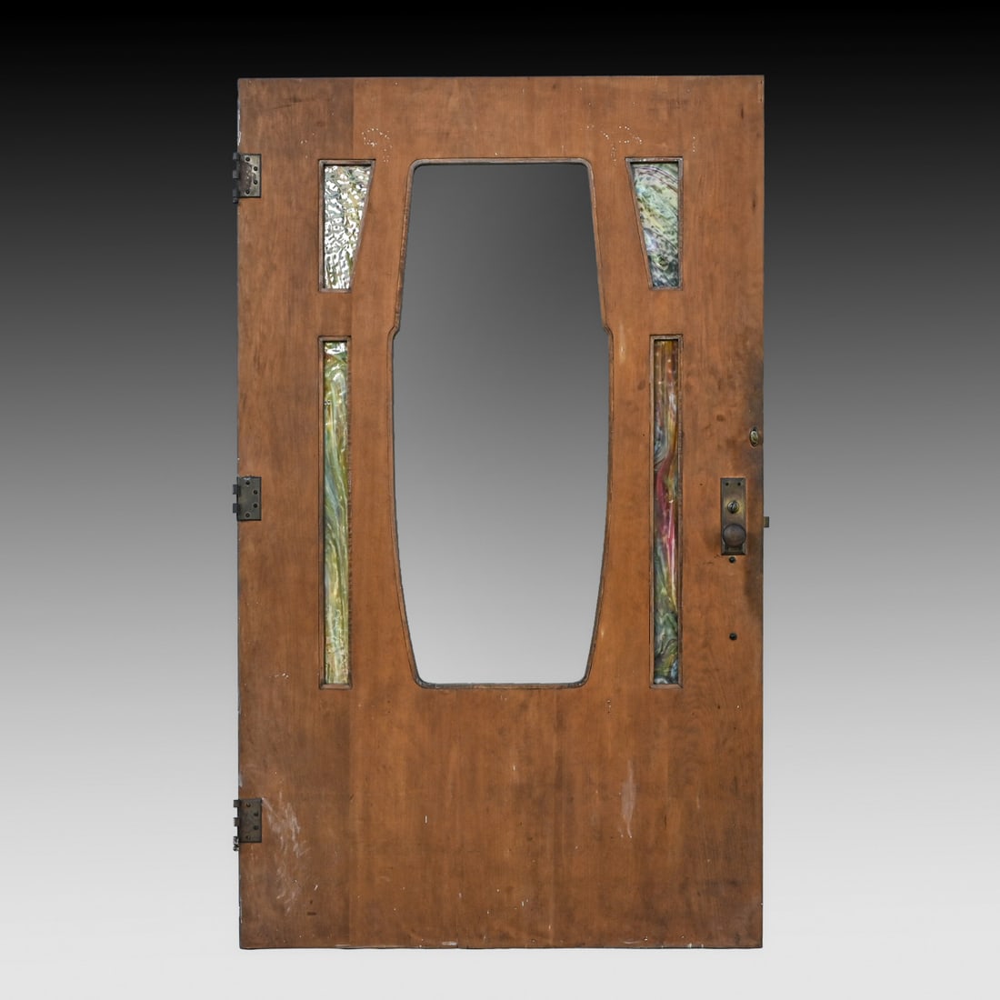 Monumental Berkeley Arts & Crafts Period Entry Door c1905 (1 of 7)