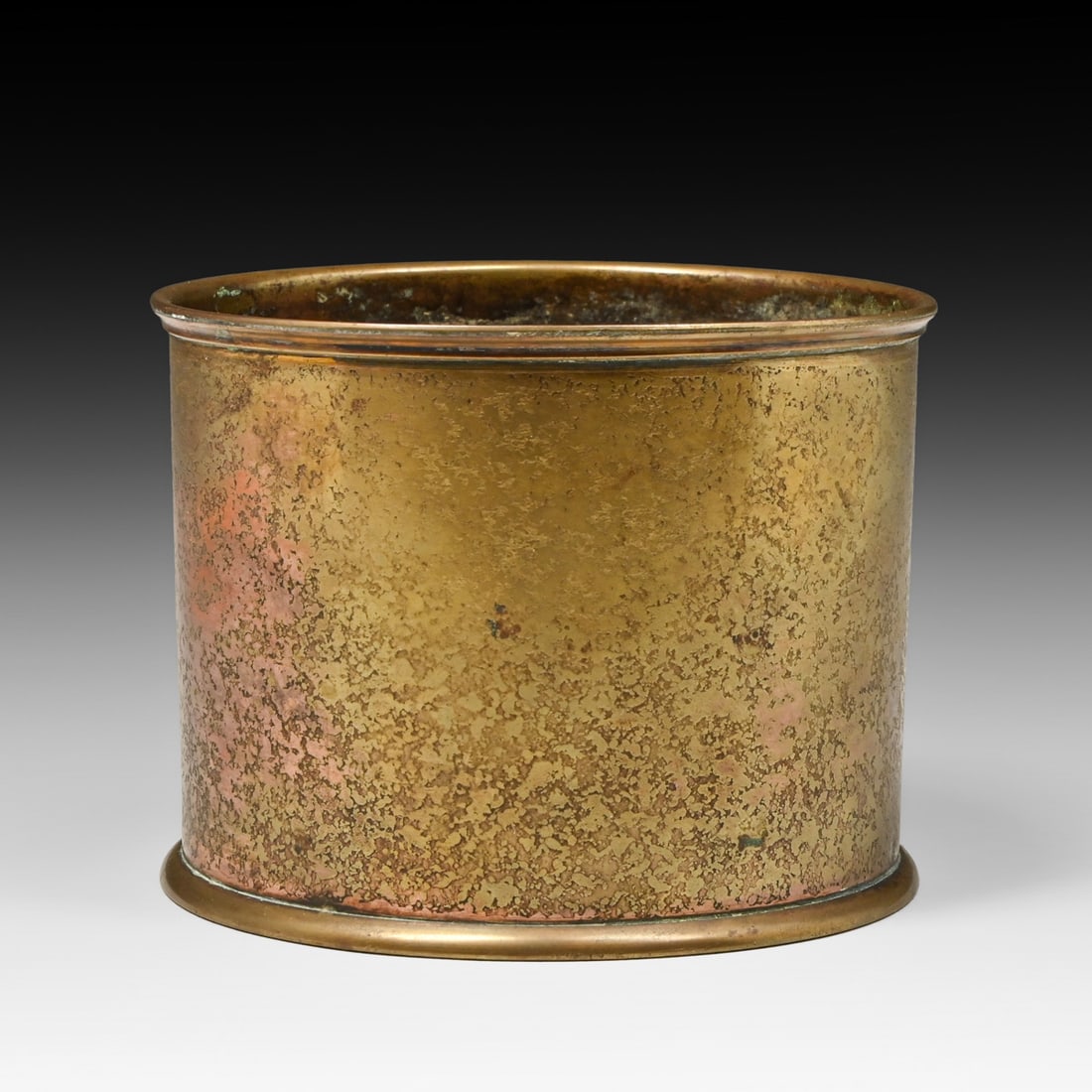 Louis C. Tiffany Furnaces Bronze Doré Cachepot c1920 (1 of 4)