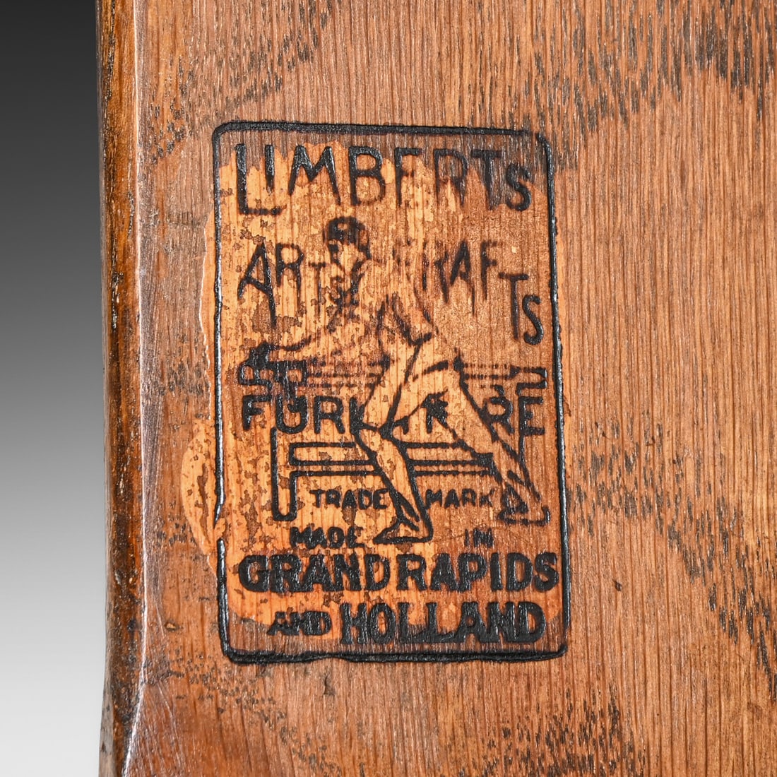 Limbert Tall Five-Drawer Dresser c1910. - 4