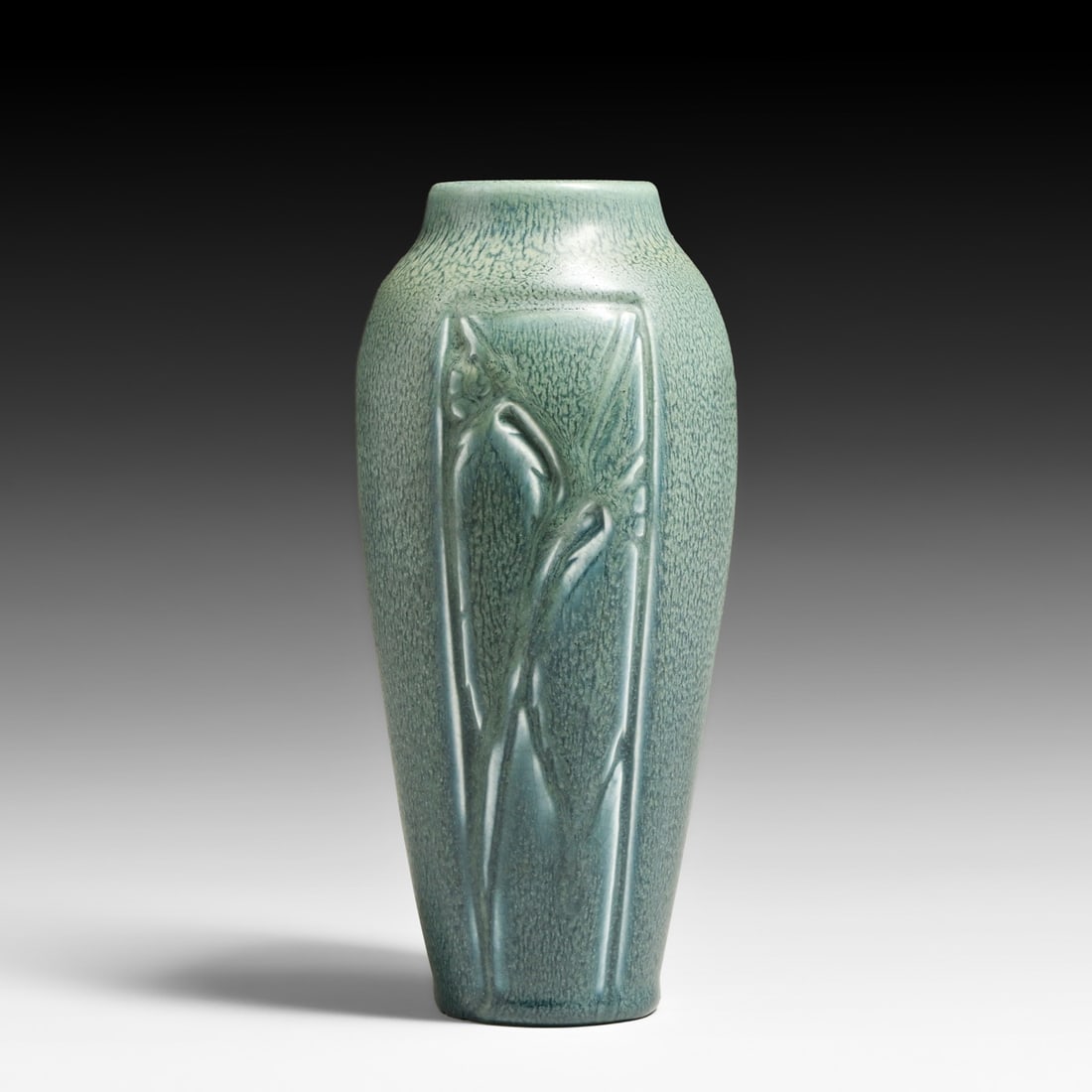 Rookwood Pottery #2114 Matte Blue Vase 1917: Rookwood Pottery #2114 Matte Blue Vase 1917. Signed. Perfect condition. 7.5"h x 3.5"h FREE NATIONWIDE SHIPPING Free Nationwide Shipping within the lower 48 states for all purchases at our Two-Day Auct