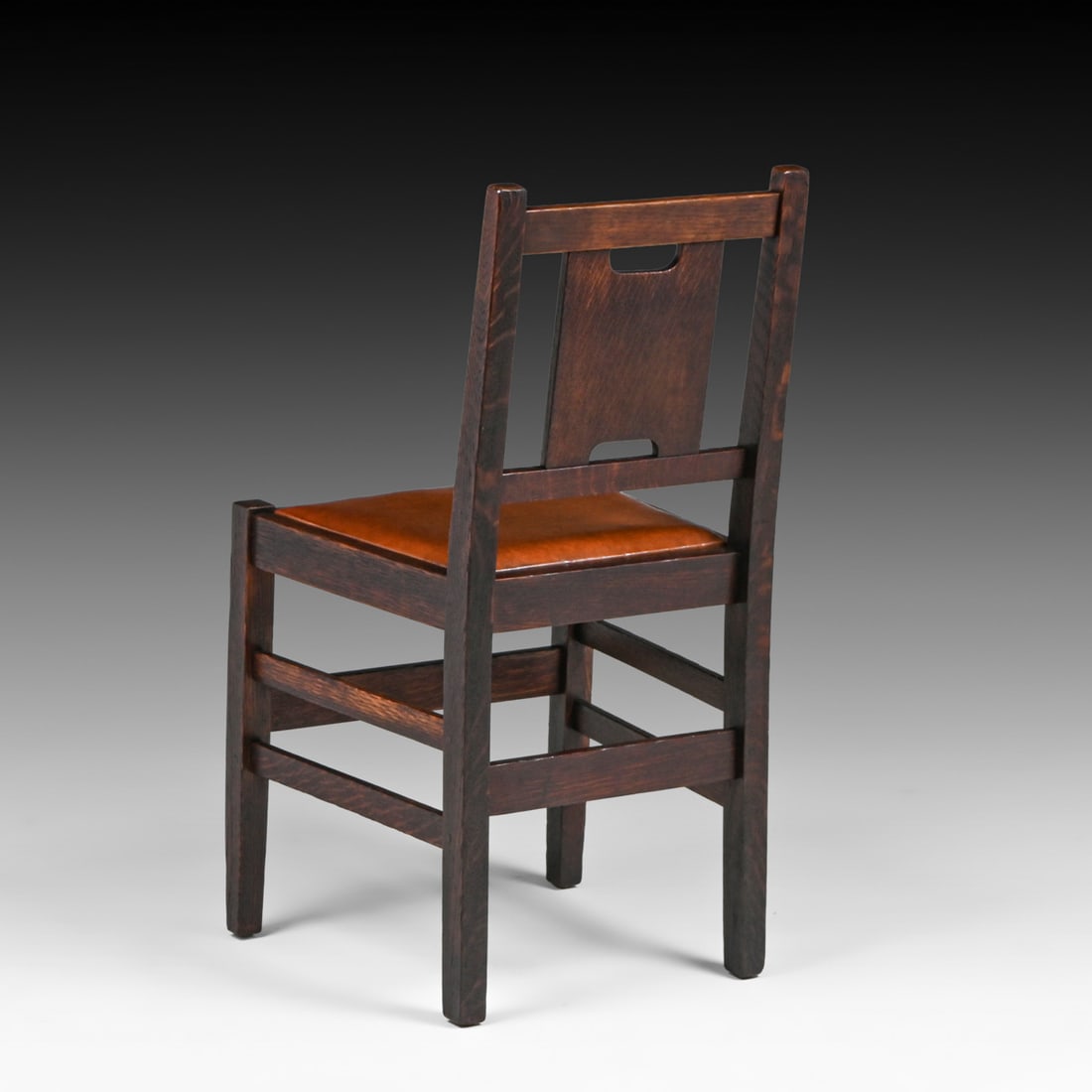 Gustav Stickley H-Back Vanity Chair c1907 - 2