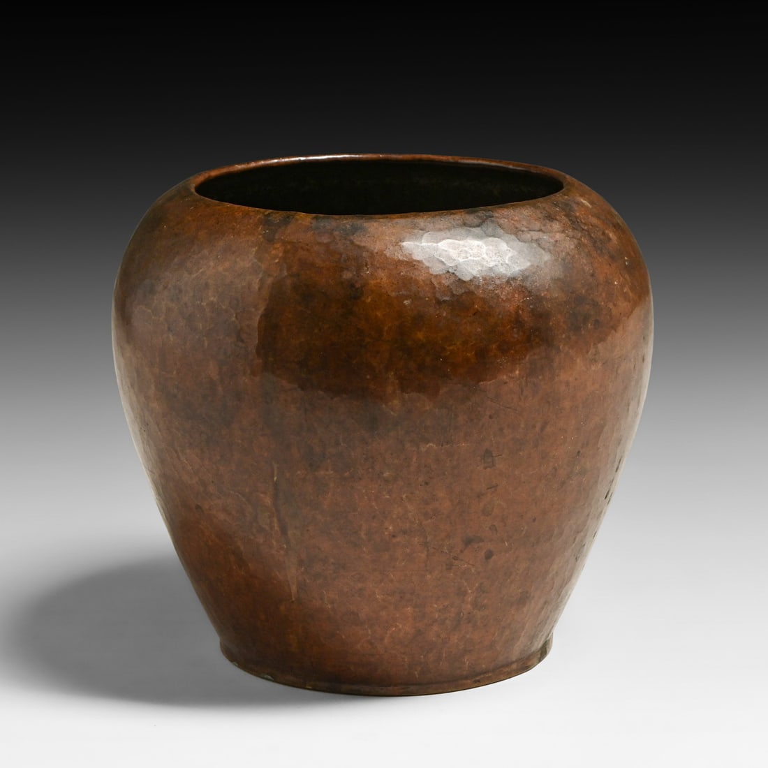 Dirk van Erp Hammered Copper Vase c1911-1912 - 2