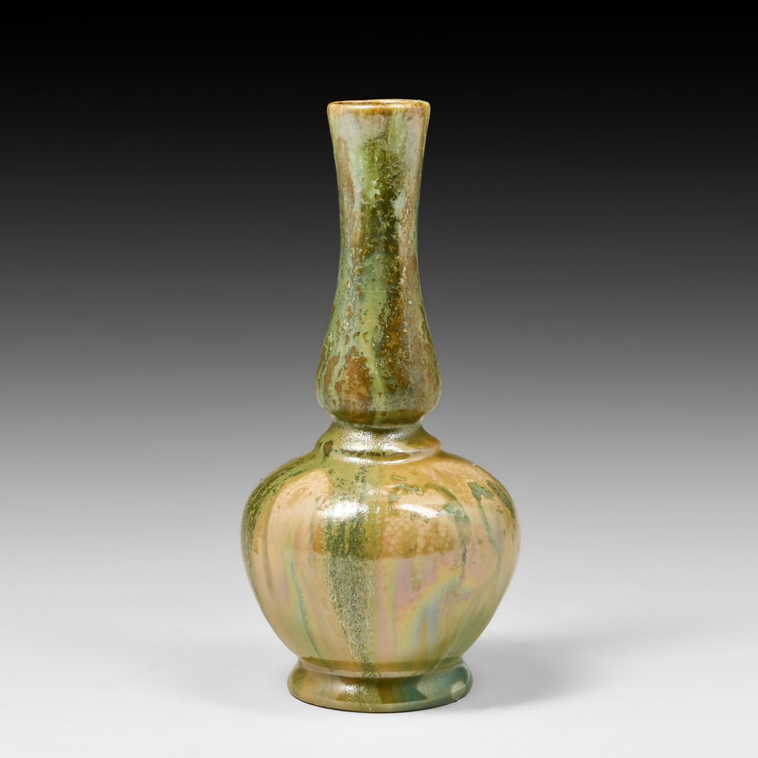 Pierrefonds - French Crystalline Flambe Vase c1910: Pierrefonds - French Crystalline Flambe Vase c1910. Signed. Perfect condition. 6.25"h x 3"d FREE NATIONWIDE SHIPPING Free Nationwide Shipping within the lower 48 states for all purchases at our Two-Da