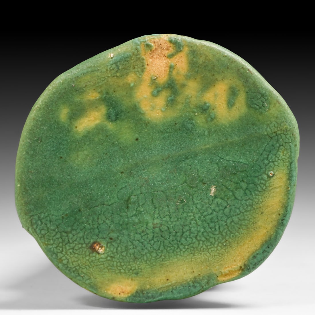 Brush McCoy Matte Green Vase c1910s - 5