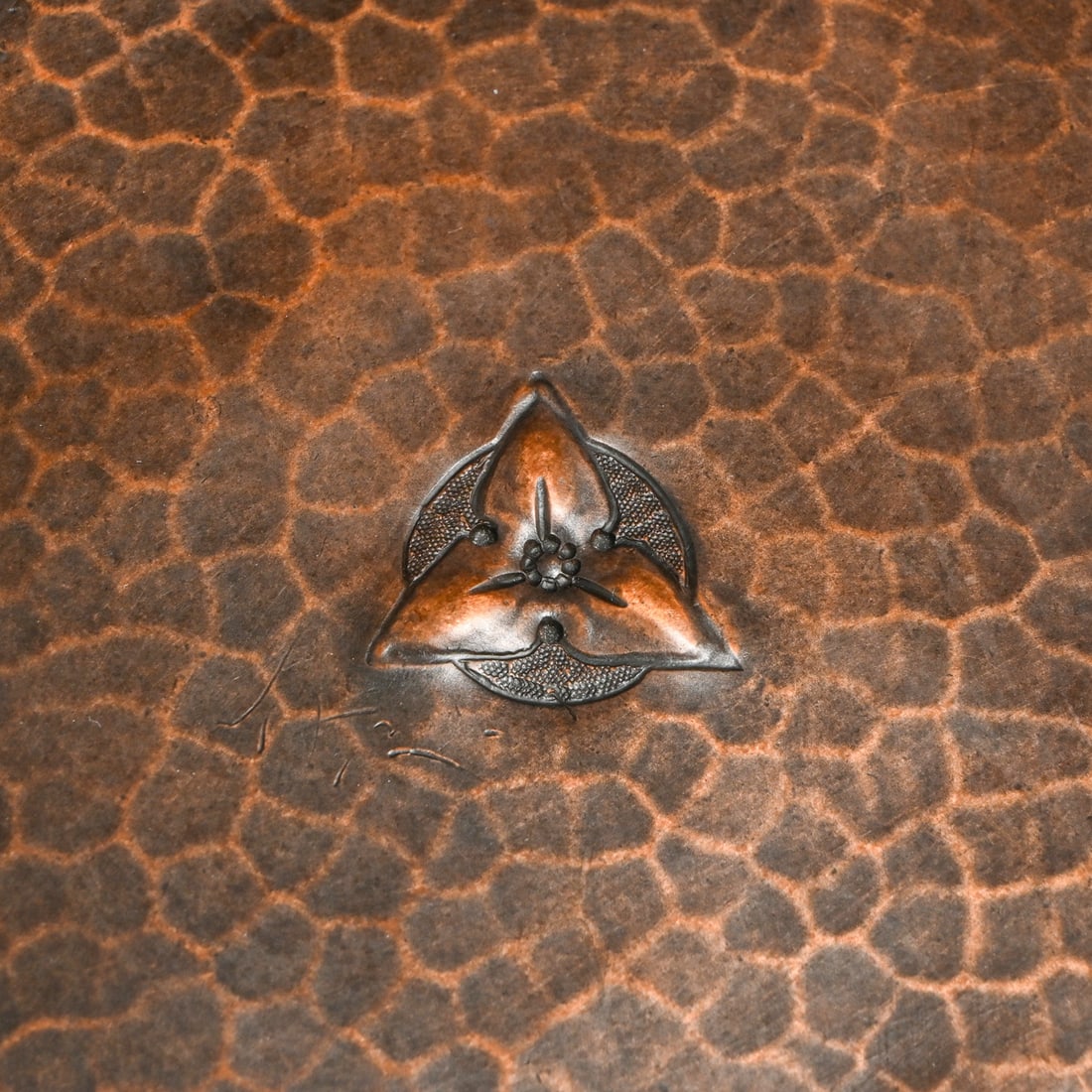 Roycroft Hammered Copper Bowl c1915 - 3
